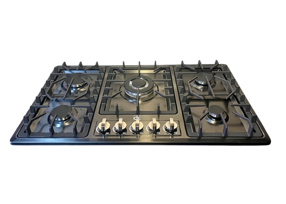 5 Burner gas Hob Stainless steel 5 Burner Stainless Steel Hob