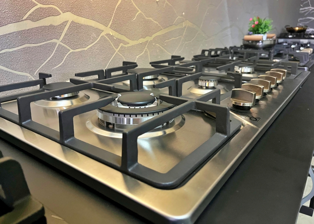 6 Burner Gas hob 5 Burner Stainless Steel Hob