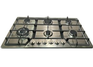 6 Burner stainless steel 6 Burner Stainless Steel Hob