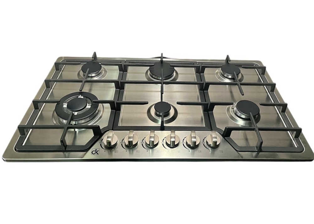 6 Burner stainless steel 6 Burner Stainless Steel Hob